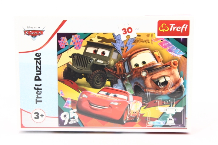 Puzzle - 30 - Rozpędzone samochody - Disney Cars 3