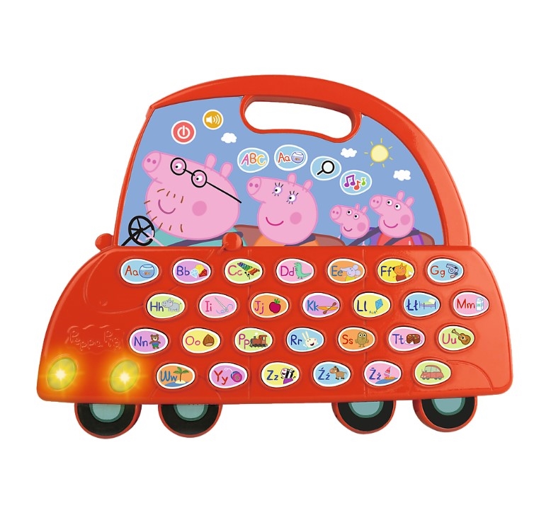 VTECH LITERKOWY SAMOCHODZIK PEPPY