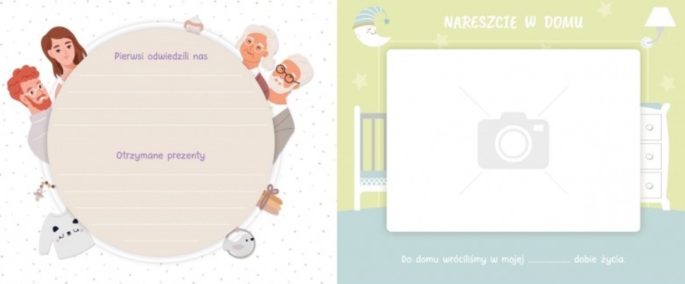 Pierwszy album naszej córeczki Pamiętnik wsp.37798