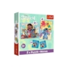 PUZZLE 2w1+memos Wesoły dzień Lilo_Stitch 93585
