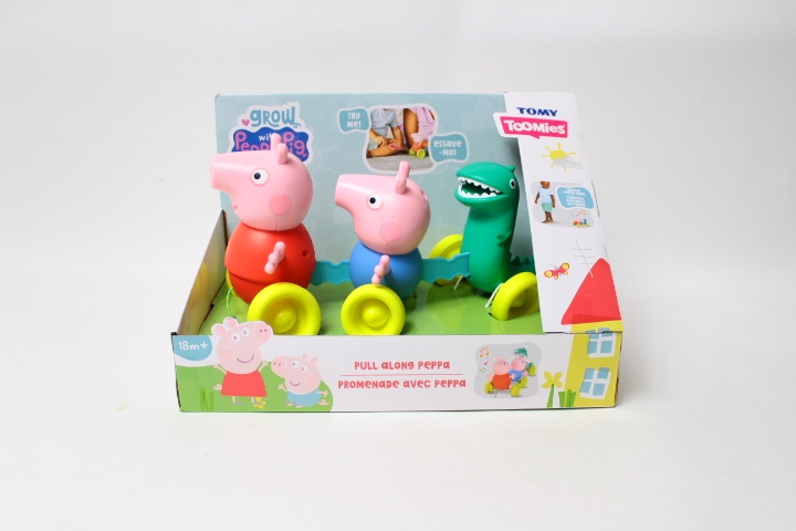 TOMY Świnka Peppa rodzinka do ciągnięcia E73527 /3