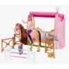 Barbie lalka + konik + stajnia HXJ44 /2