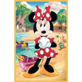 PUZZLE 3x50 Myszki na wakacjach /Disney 34881