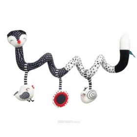 BLACK&WHITE SPRĘŻYNKA EDUKACYJNA LISEK