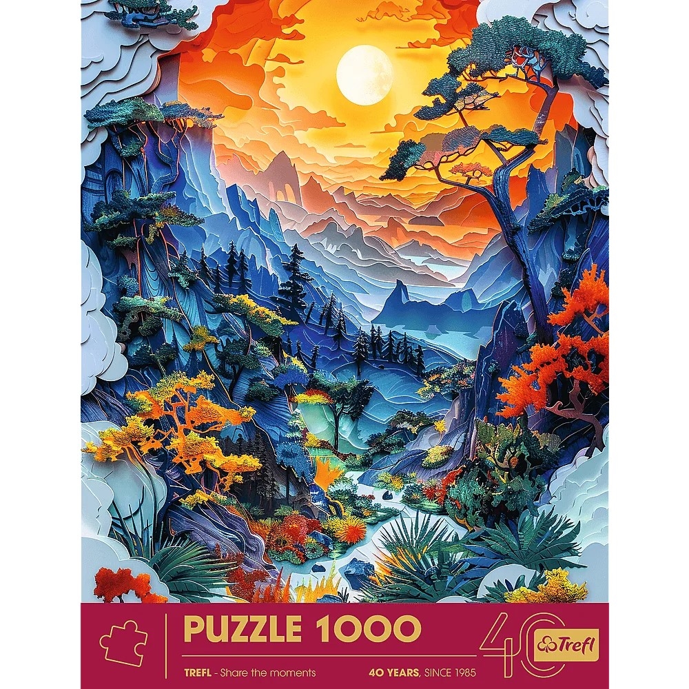 Puzzle 1000 Paper Art: Dolina 40045