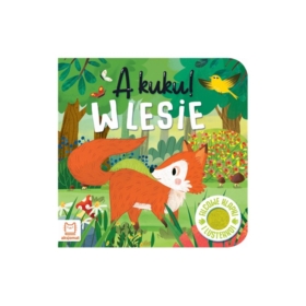 A kuku! W lesie Filcowe klapki i lusterko 38825