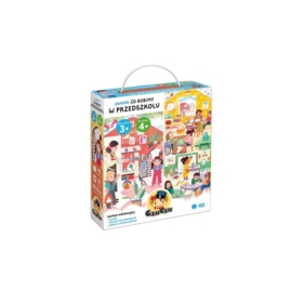 CzuCzu Puzzle Co robimy w przedszkolu 3+ 4+