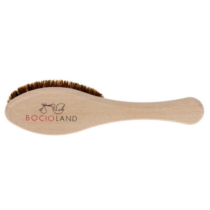 2506 SZCZOTKA DO WŁOSÓW DREWNIANA KONINA ELIPSA BL