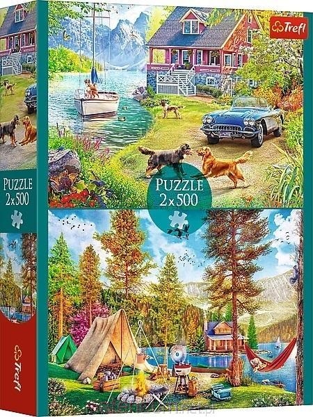 PUZZLE 2x500 Letni relaks 37497