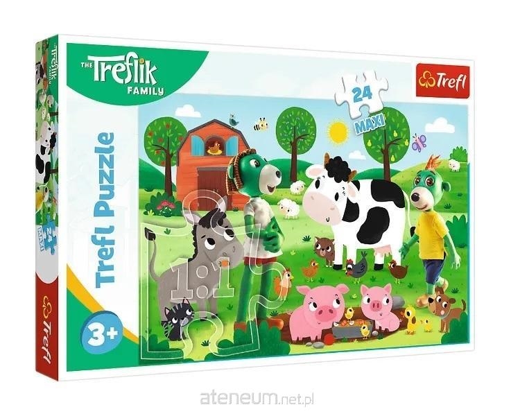Puzzle 24 Maxi Rodzina Treflików 14361