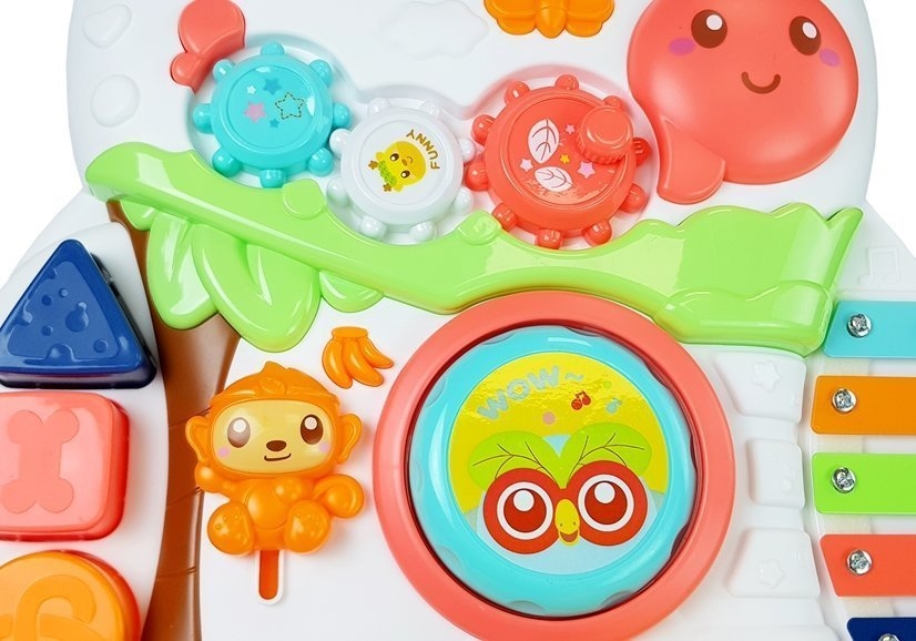 Pchacz Edukacyjny dla Niemowlęcia z Interaktywnym