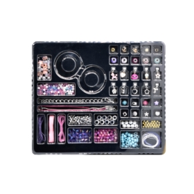 Zestaw Koralików Do Tworzenia Bransoletek Zawieszk