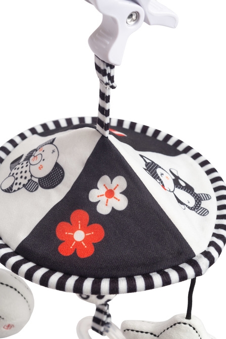 BLACK&WHITE KARUZELA DO WÓZKA GWIAZDKA