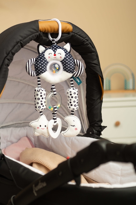 BLACK&WHITE ZABAWKA PODRÓŻNA KOTEK