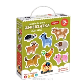 CZUCZU PUZZLE DO PARY ZWIERZATKA NA WSI