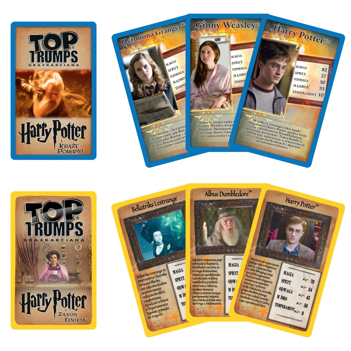 *****TOP TRUMPS H.Potter Hufflepuff puszka 43915