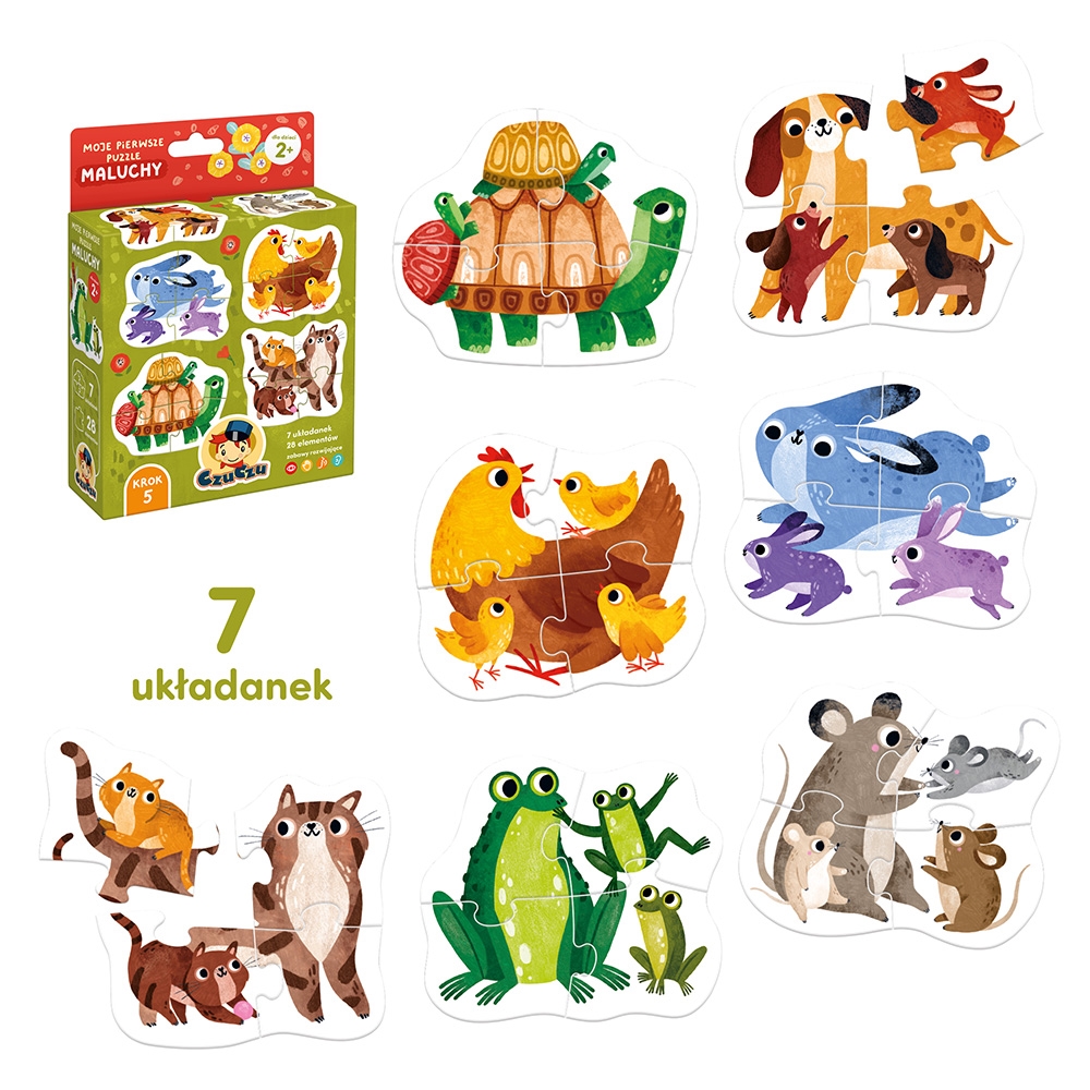 CZUCZU MOJE PIERWSZE PUZZLE MALUCHY