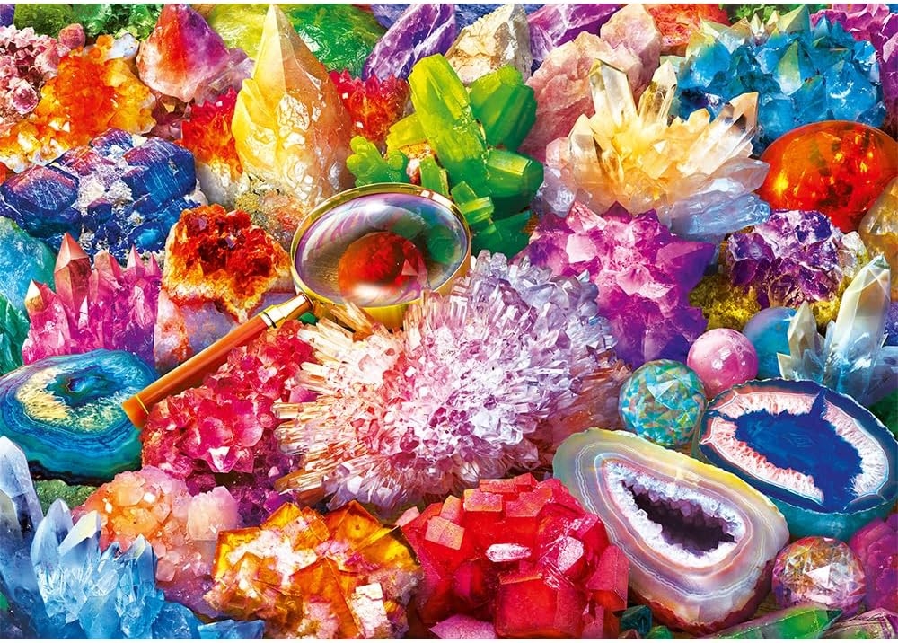 PUZZLE 2x500 Kosmos i kryształy 37499