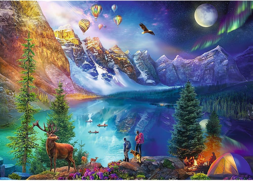 PUZZLE 2x500 Wycieczka po Ameryce 37500