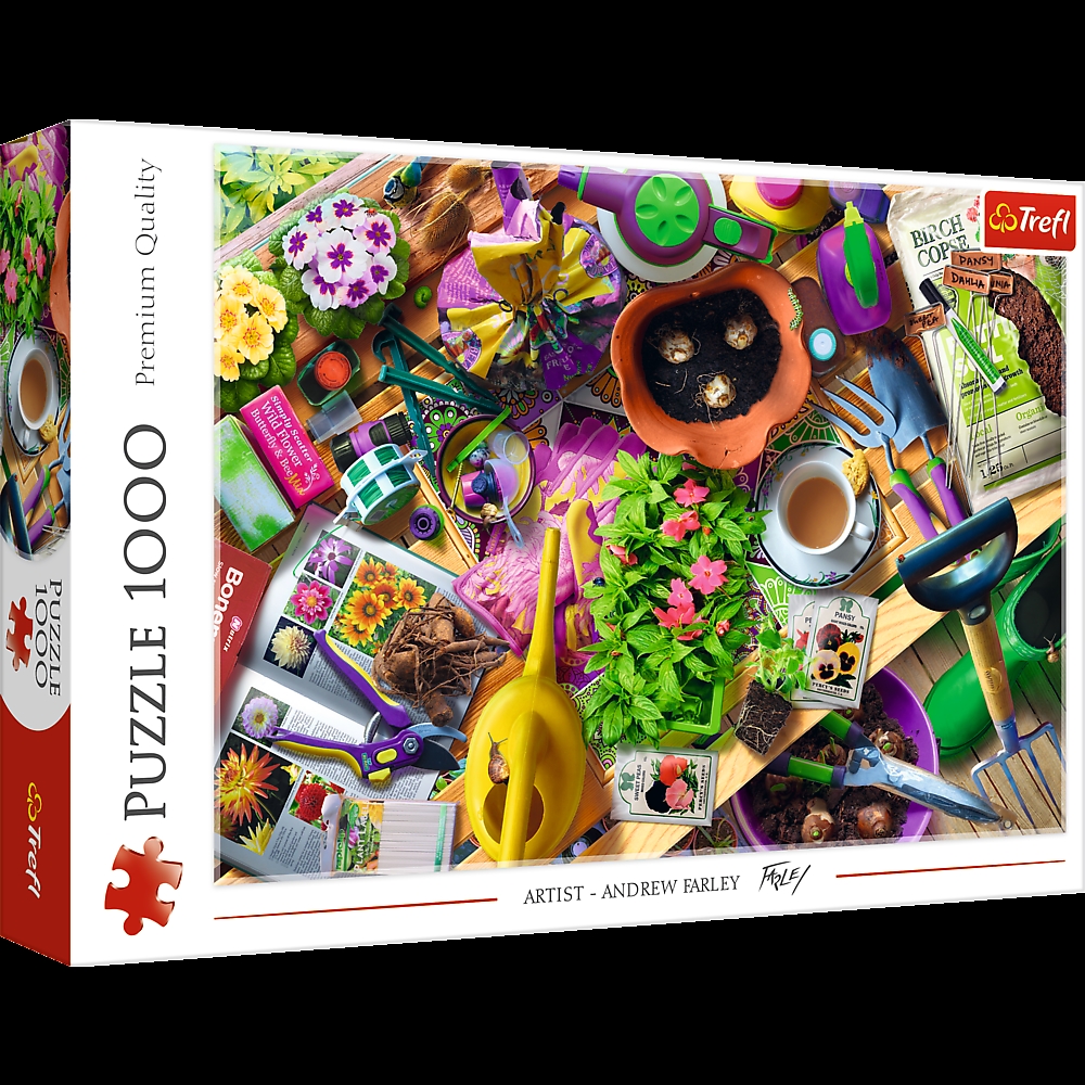 PUZZLE 1000 Porządki w ogrodzie 10927