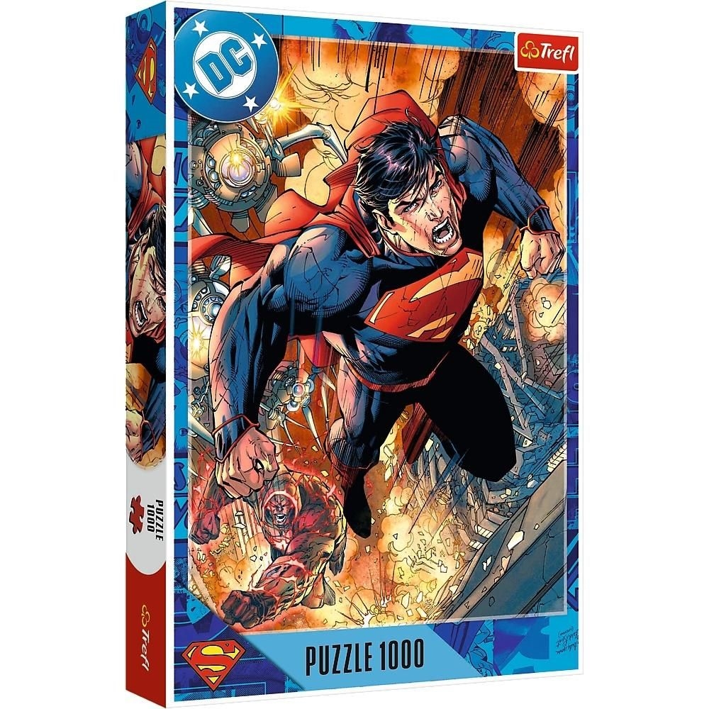 PUZZLE 1000 Superman w akcji 10936