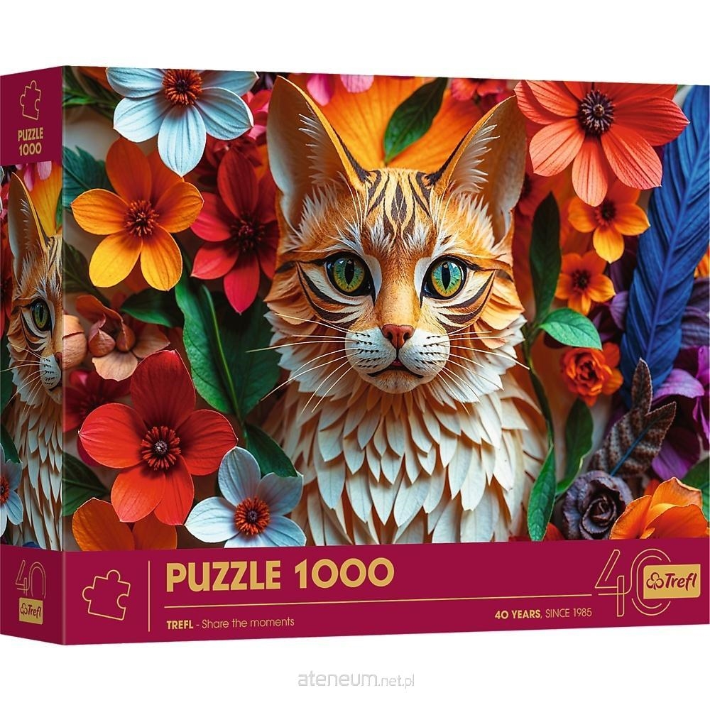 Puzzle 1000 Paper Art: Kot 40040