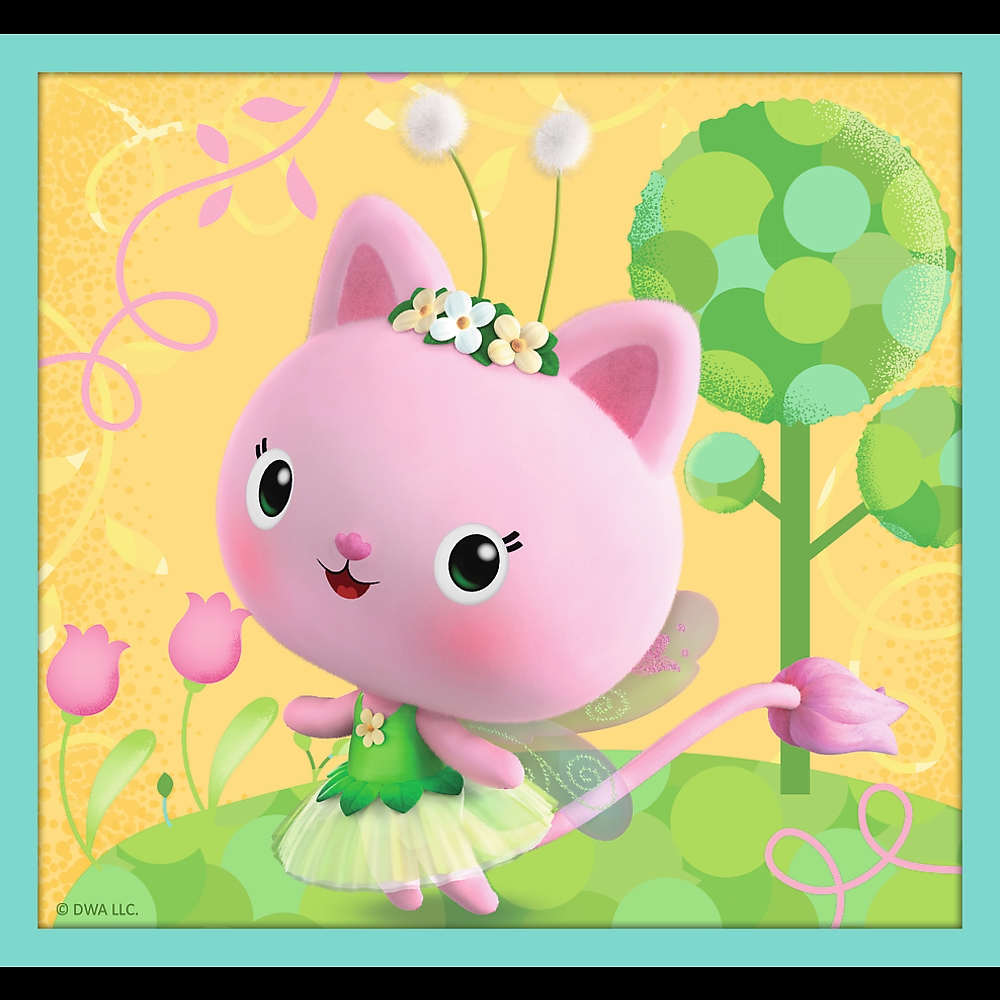 Puzzle 10w1 Koci Domek Gabi W świecie Gabi 96003