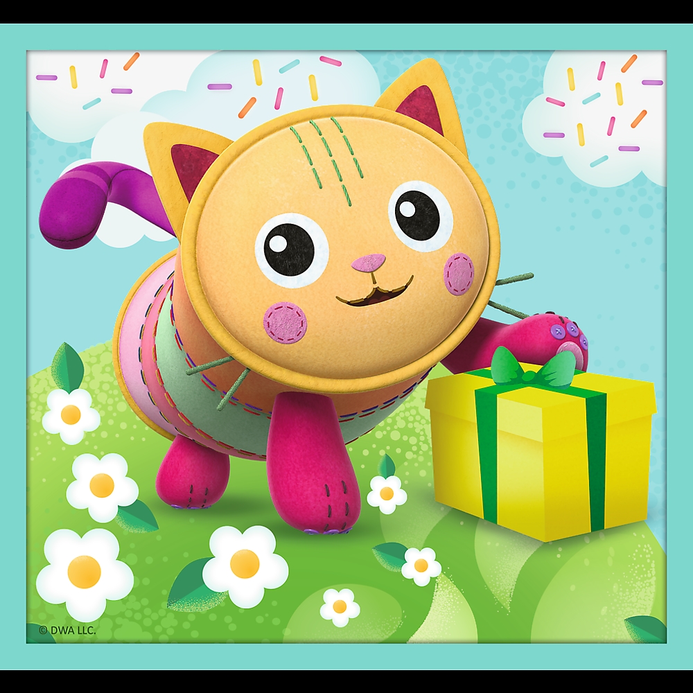 Puzzle 10w1 Koci Domek Gabi W świecie Gabi 96003