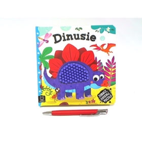 ZOBACZ DOTKNIJ POCZUJ . DINUSIE. KSIĄŻECZKA SENSOR