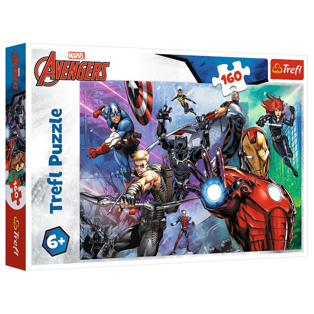PUZZLE 160 Zawsze gotowi bohaterowie/Marvel 15424
