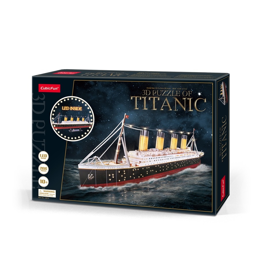 Cubic Fun puzzle 3D LED Titanic 20521 05218
