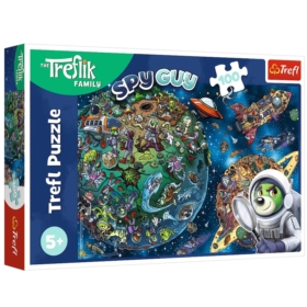 Puzzle 100 Wspaniała Rodzina Treflików 16496