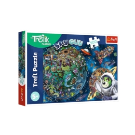 Puzzle 100 Wspaniała Rodzina Treflików 16496