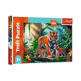 Puzzle 200 Tygrysie zwyczaje 13330