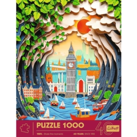 Puzzle 1000 Paper Art: Londyn 40043
