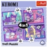 Puzzle 4w1 Dzień Kuromi Hello Kitty 34676