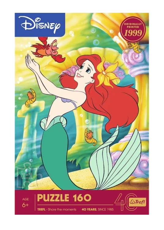 PUZZLE 160 40lecie Trefl-Mała Syrenka 40056