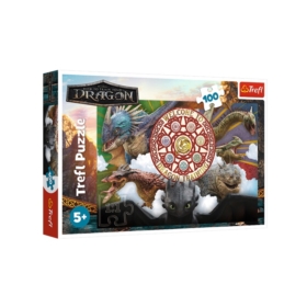 PUZZLE 100 Smoki w akcji Dragon 16524