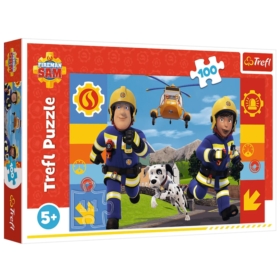 Puzzle 100 Zawsze pomocny Strażak Sam 16518