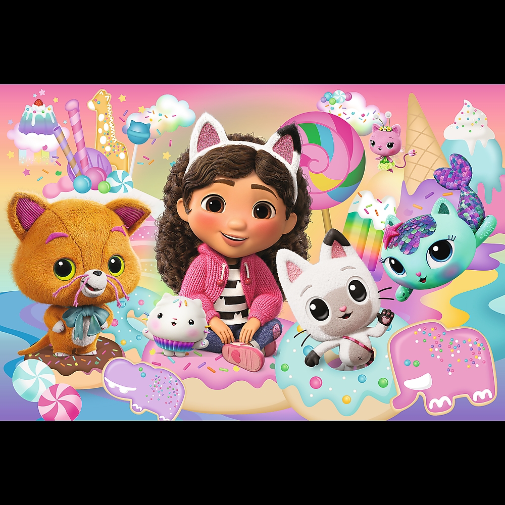 PUZZLE 24 Maxi Koci świat Gabby Universal 14381