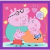 Puzzle 3w1 Zwyczaje świnki Peppy 34893