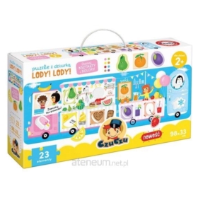 CzuCzu Puzzle z dziurką Lody! Lody! 90418