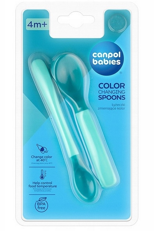 CANPOL BABIES ZESTAW ŁYŻEK TURKUS