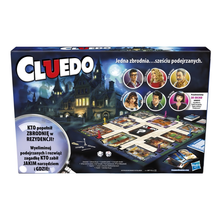 *****Gra CLUEDO 38712 /4