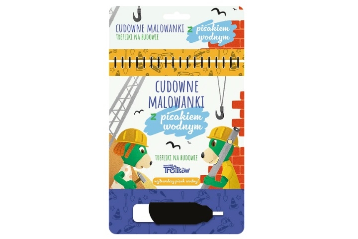 *****Trefliki na budowie Malow.z pisakiem Ks97429