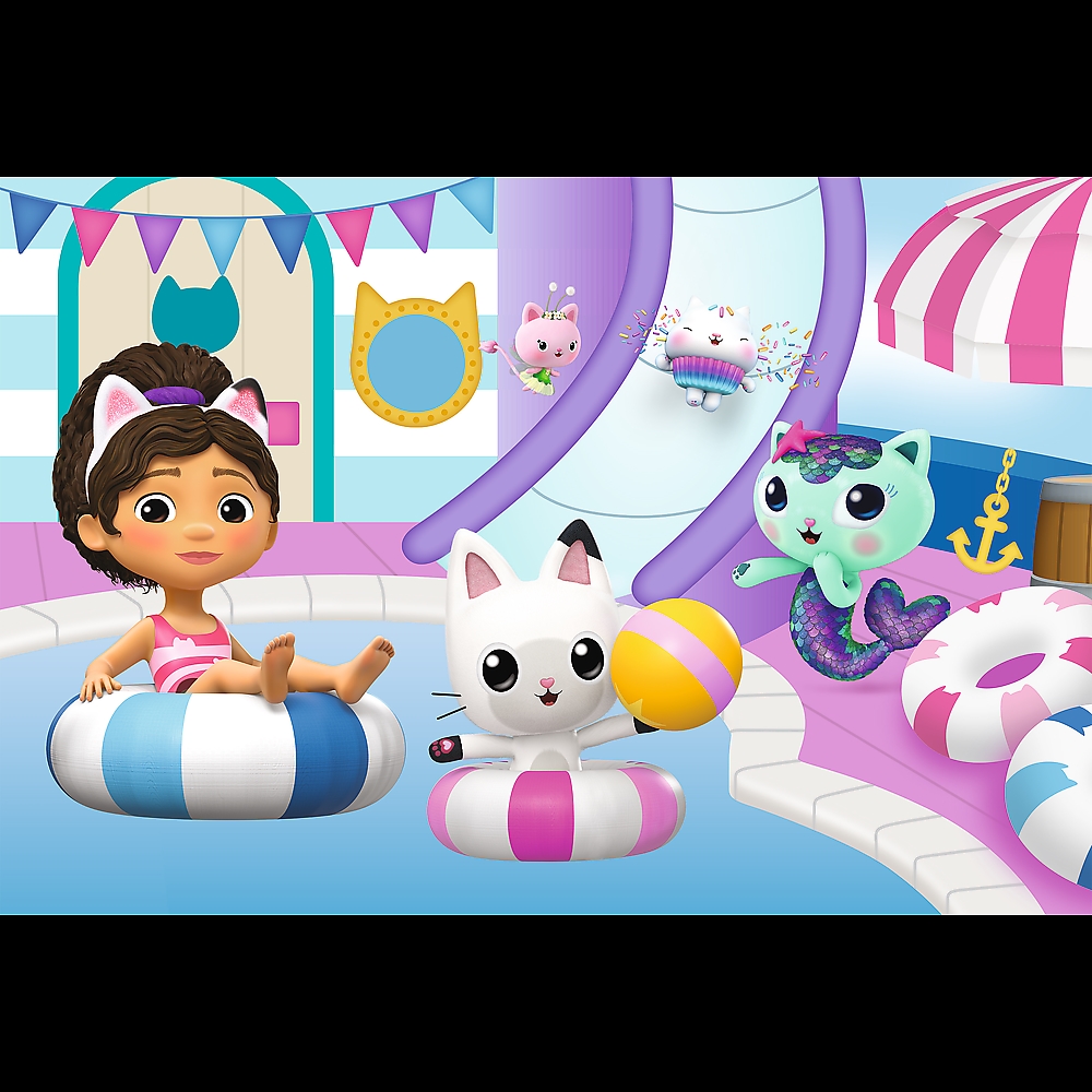 Puzzle - 60 - Gabby na basenie - Universal Gabbys