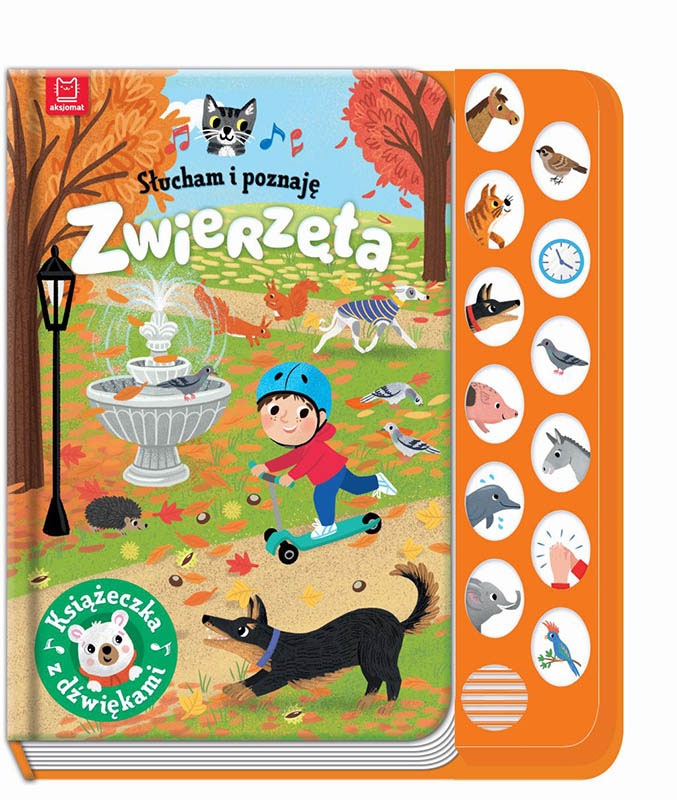 Słucham i poznaję Zwierzęta Książeczka dźwiękowa