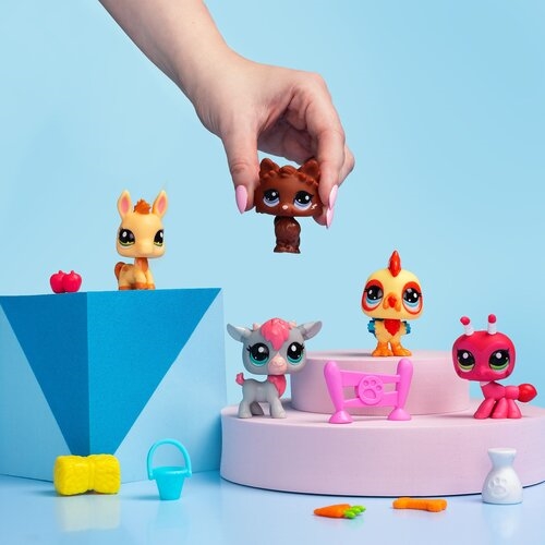 LITTLEST PET SHOP FARMA 5 FIGUREK