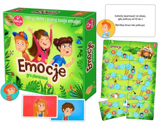 Emocje - gra planszowa 63667