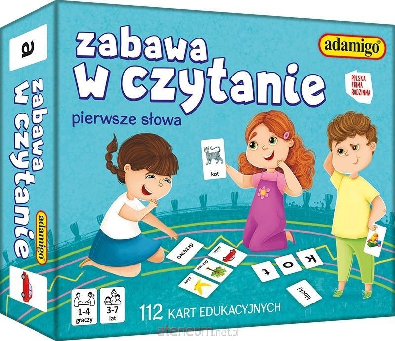 Zabawa w czytanie - karty 07523
